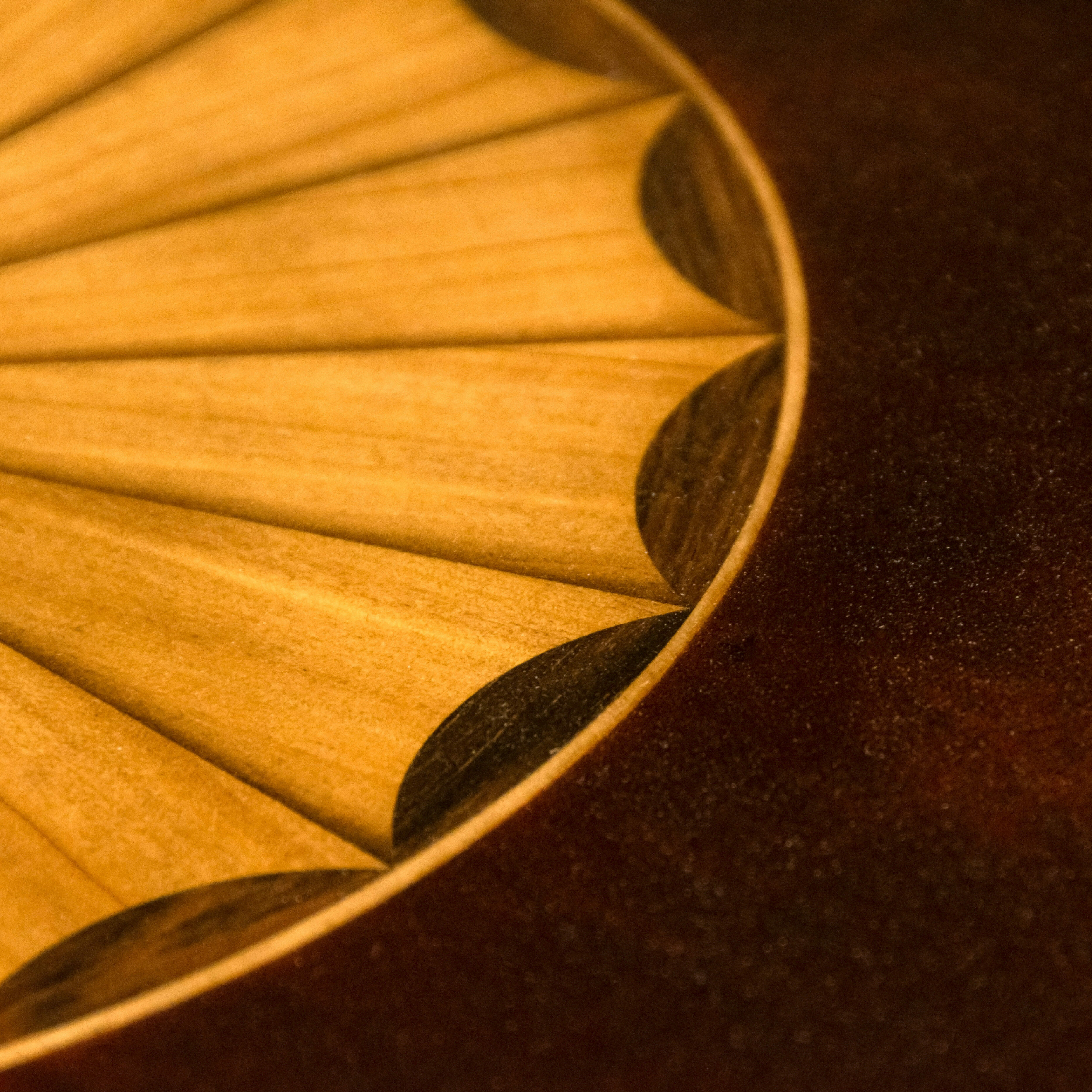 C1621 Hepplewhite Demi Lune Console 25 Preservation Satin Medium Contrast on Inlay 5 Detail