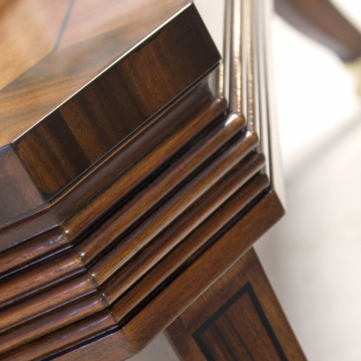 Regency Cocktail Table Detail