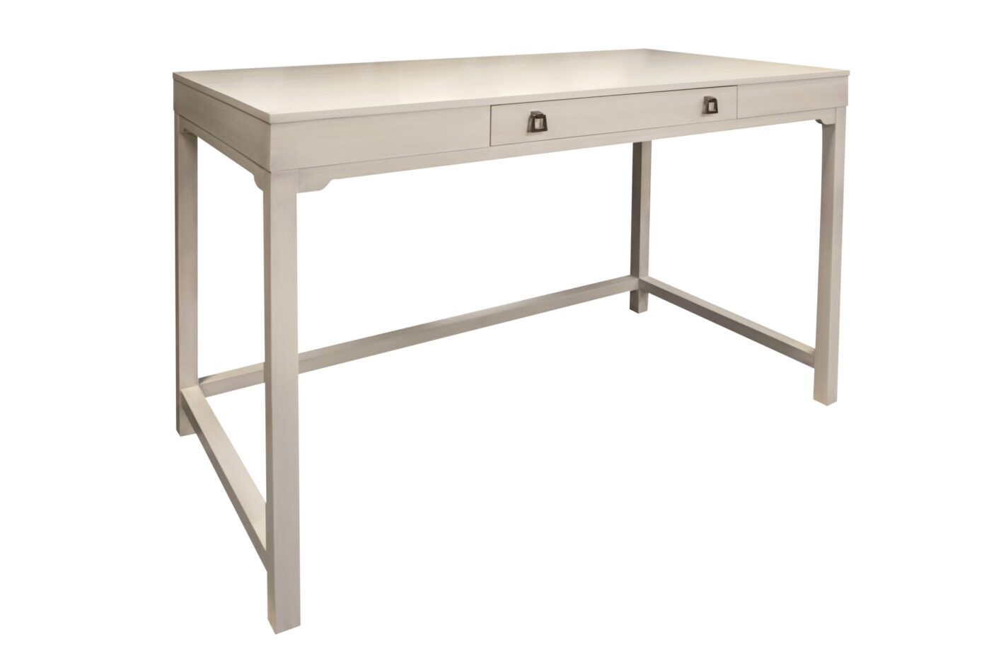 47 340 Bracket Leg Stand Up Desk 170 Brushed White