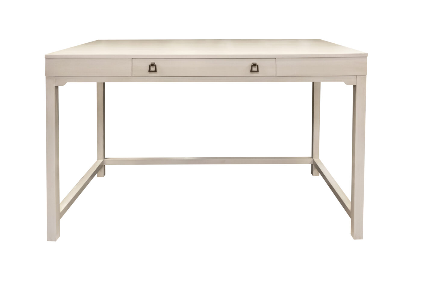 47 340 Bracket Leg Stand Up Desk 170 Brushed White 2