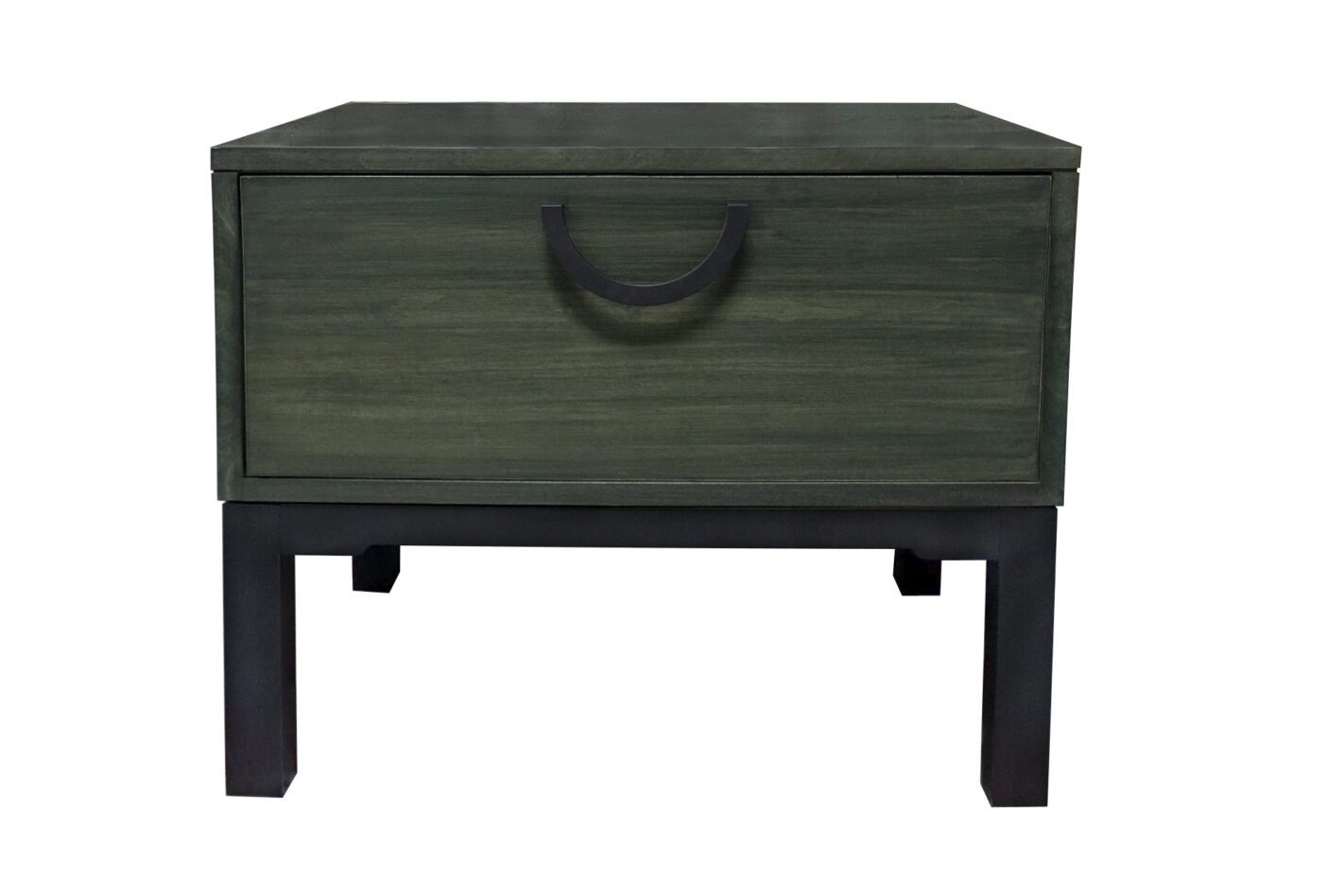 68 061 Loden65 Black80 Pinstriping Half Circle Brushed Nickel Bracket Leg 1