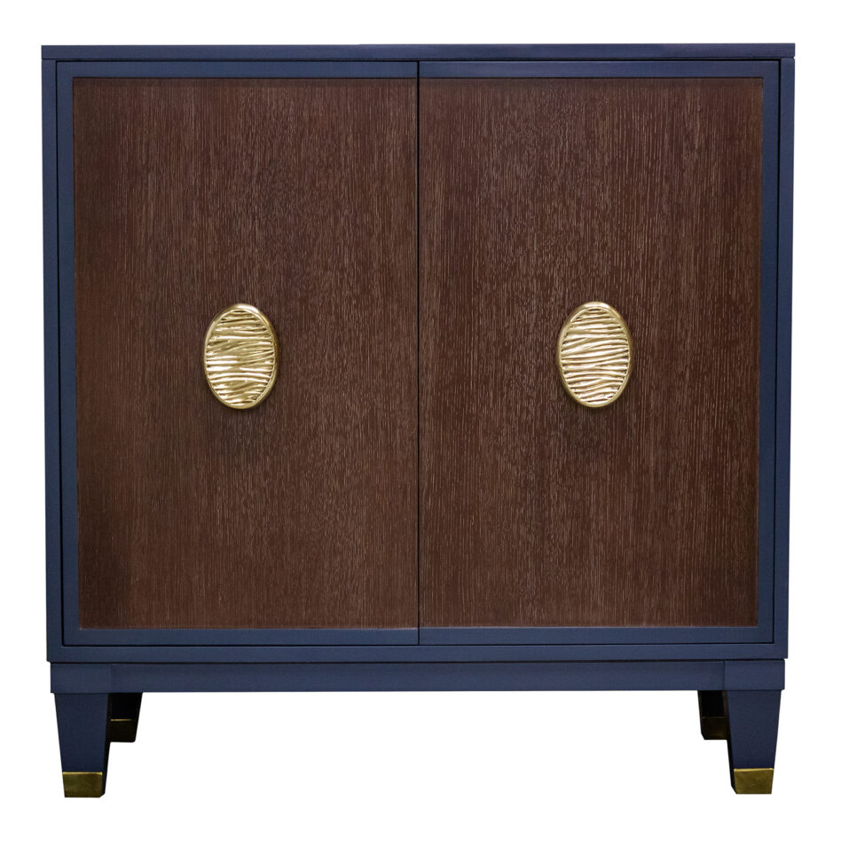 68-1-DR14-BF1_Indigo_Cerused Coffee_Ant Brass Oval Strie_Ant Brass Ferrules