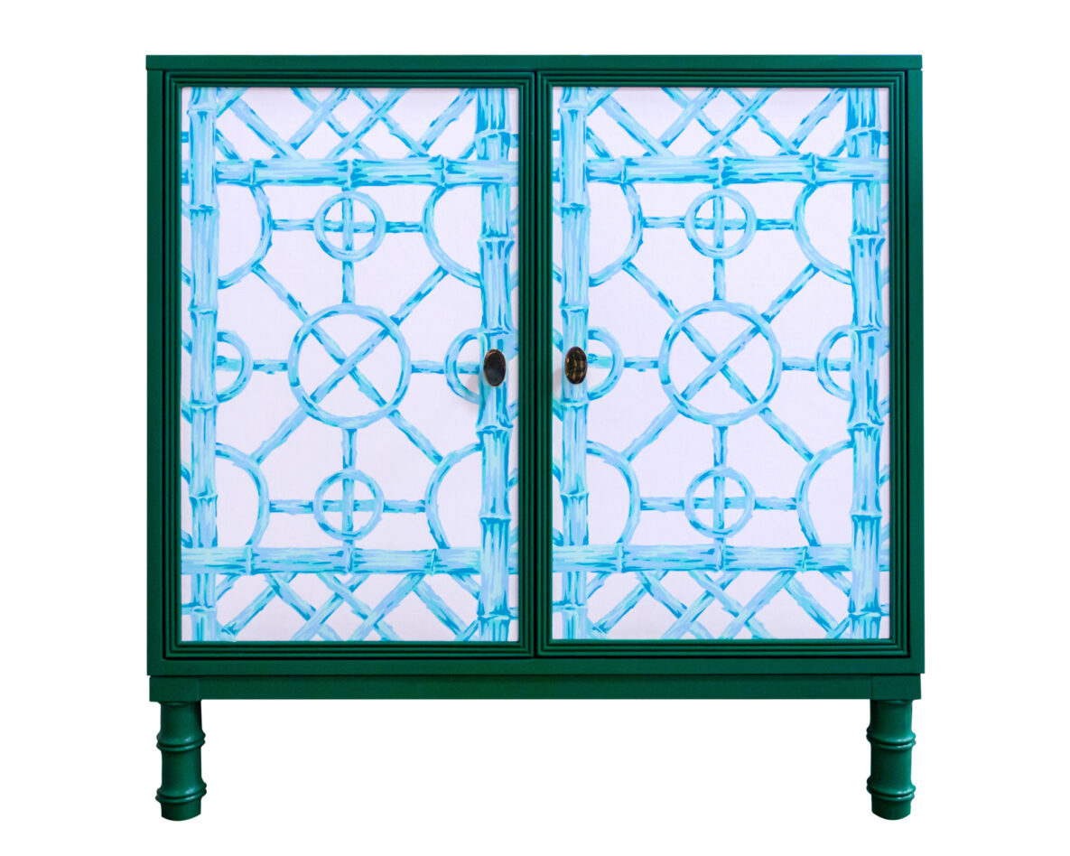 68 1 DR17 BX1 braziliance43 D Dtrelliswp beadedframe ovalknobbrass fauxbamboolegs 1