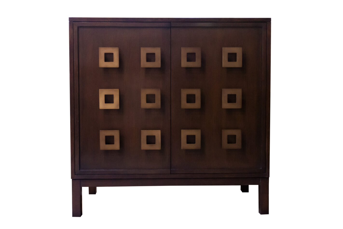 68 1 DR4 BP1 Portofino742 modernsquarebronze custom flatframe parson 1