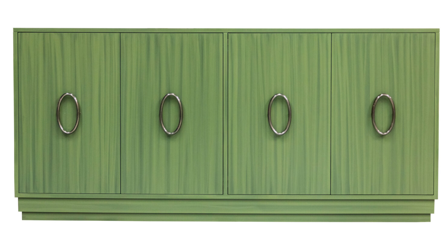 68 2 DR1 DR1 BL2 Four Door Apple Green Striata Oval Ring Step Plinth