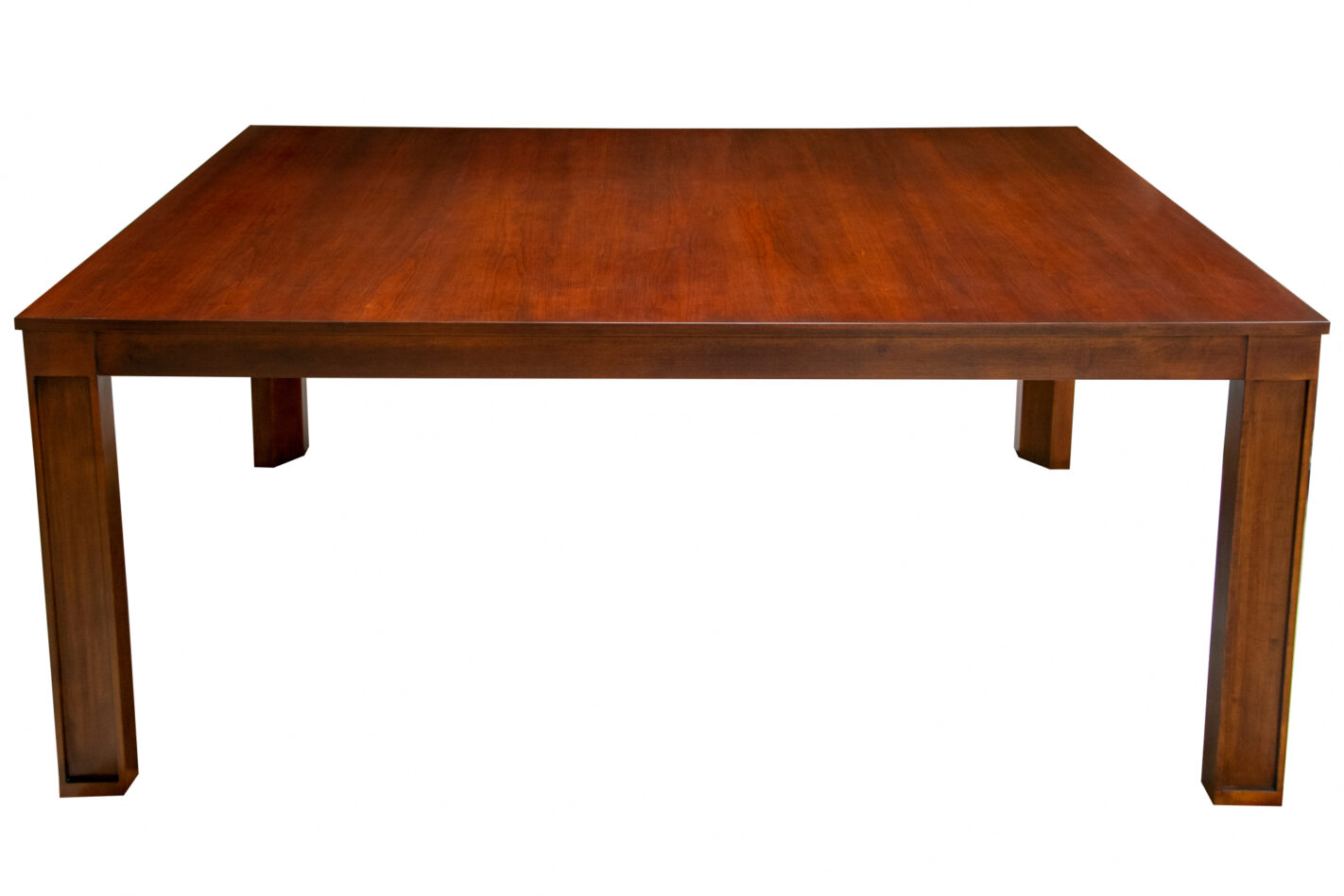 68 T 4272 RCS TP Brighton Rectangular42x72 Cherry Veneer Straight Edge Parson Style