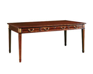 Federal Table Desk Leather top - Wall Street Collection